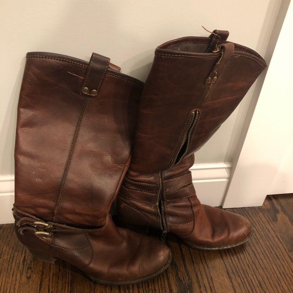 Tannery Brown Leather Boots